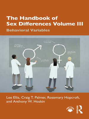 cover image of The Handbook of Sex Differences Volume III Behavioral Variables